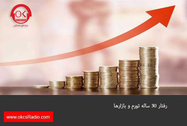 رفتار ۳۰ ساله تورم و بازارها