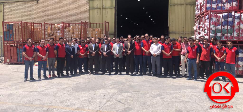 بزرگترین انبار خشک افق کوروش در استان فارس افتتاح شد .