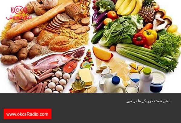 نبض قیمت خوراکی‌ها در مهر