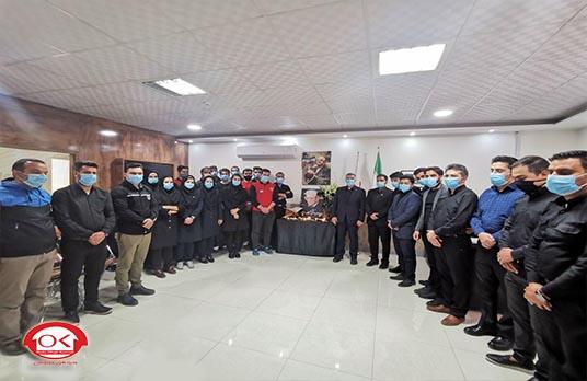 گزارش تصویری از مراسم یادبود استاد فضلی بنیانگذار محترم گروه صنعتی گلرنگ در ستاد مرکزی مناطق افق کوروش