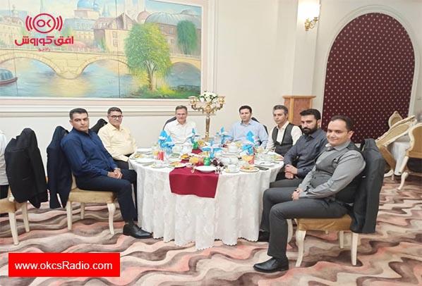  دیدار مدیرعامل افق کوروش با همکاران منطقه هشت